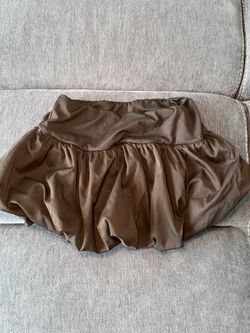 Black Bubble Skirt 