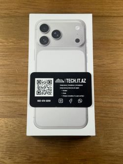 📱 iPhone 17 Pro Max | 256GB | Silver | Verizon Only | Hablo Español