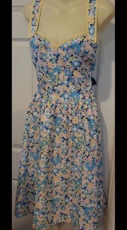 smurfs dress by unique Vintage medium new