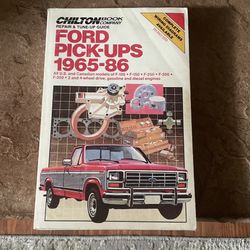 Chilton - Ford Pickup Repair Manual 1965-86