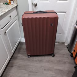 Red Hard Cover Suitcase
