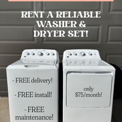 Reliable Washer & Dryer 