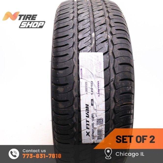Pair of 2 New 235/65R16C 121/119R Laufenn X FIT VAN LV01