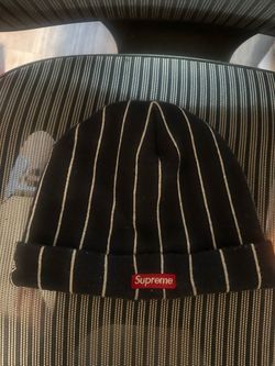 Supreme Striped Knit Beanie