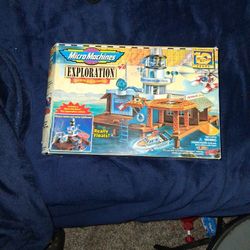 1996, 10 Year Anniversary "Micro Machines Harbor Rescue Center" Apart Of The Exploration Set