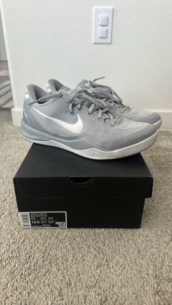 Kobe 8 protro wolf grey size 11