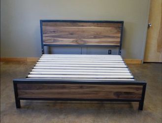 Industrial Custom Bed Frame