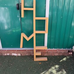 50” By 21” Wood Home Sign