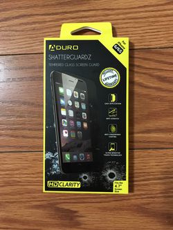 Tempered glass screen guard iPhone 6/6S