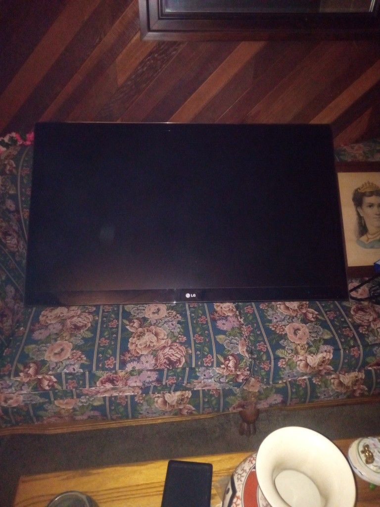 LG 60 Inch Flat screen Comes With Wall Mount 