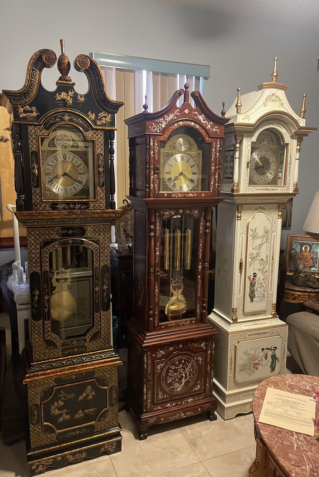 Choice Asian grandfather clock 