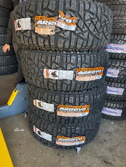 35X12.50R20 Arroyo XRT new tires installed and balanced