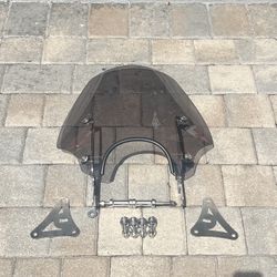 Harley Davidson Smoke Windshield