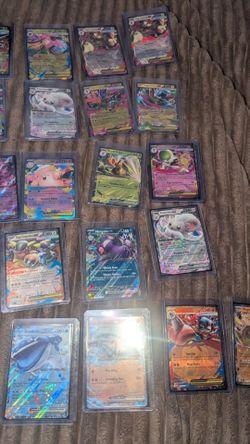 44 pokemon ex cards (different sets)