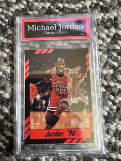 Michael Jordan 1990 Chicago Bulls Trading Card