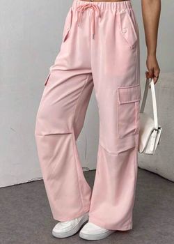 Pink Cargo Pants