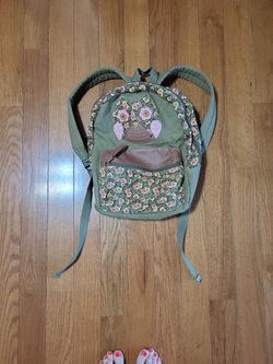 Backpack With Owl About 16×13 Inch 