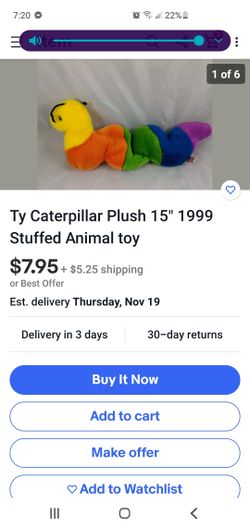 Ty caterpillar