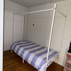 2 Twin Sized Bed Frames And Mattress
