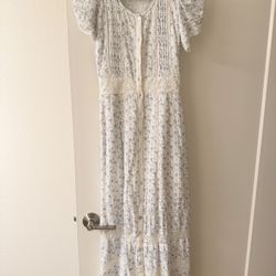 Loveshack Fancy Blue Dress