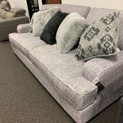 Mercado Pewter Sofa👌Loveseat/Chair/Ottoman Available🦋