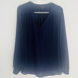 Banana Republic women’s lightweight blouse size XS navy