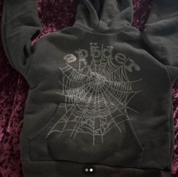 Sp5der hoodie black Brand New