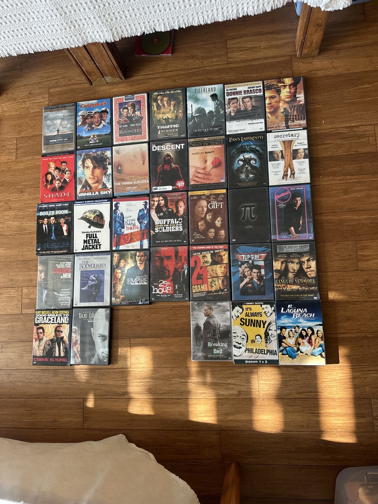 33 DVD MOVIES $50