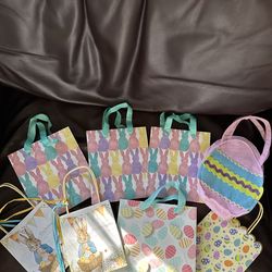 Assortment of Easter Gift Bags