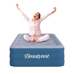 17" Comfort Plus Air Bed Mattress with Built-in Pump Twin Size