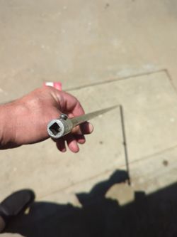  48 Inch Long Extension ½" Rod With ⅜" Receiving