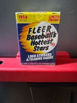1988 ⚾ Fleer Baseballs Hottest Stars 44 Card Set Factory Sealed, McGwire Clemens