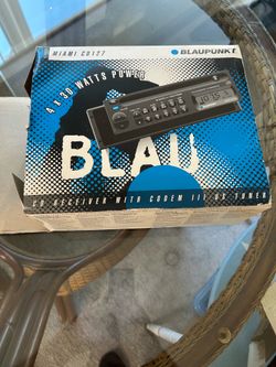 Blaupunkt Miami CD127 AM/FM/CD Receiver with Codem III US Tuner