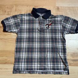 Vintage Warner Bros Kids Polo / Side Small
