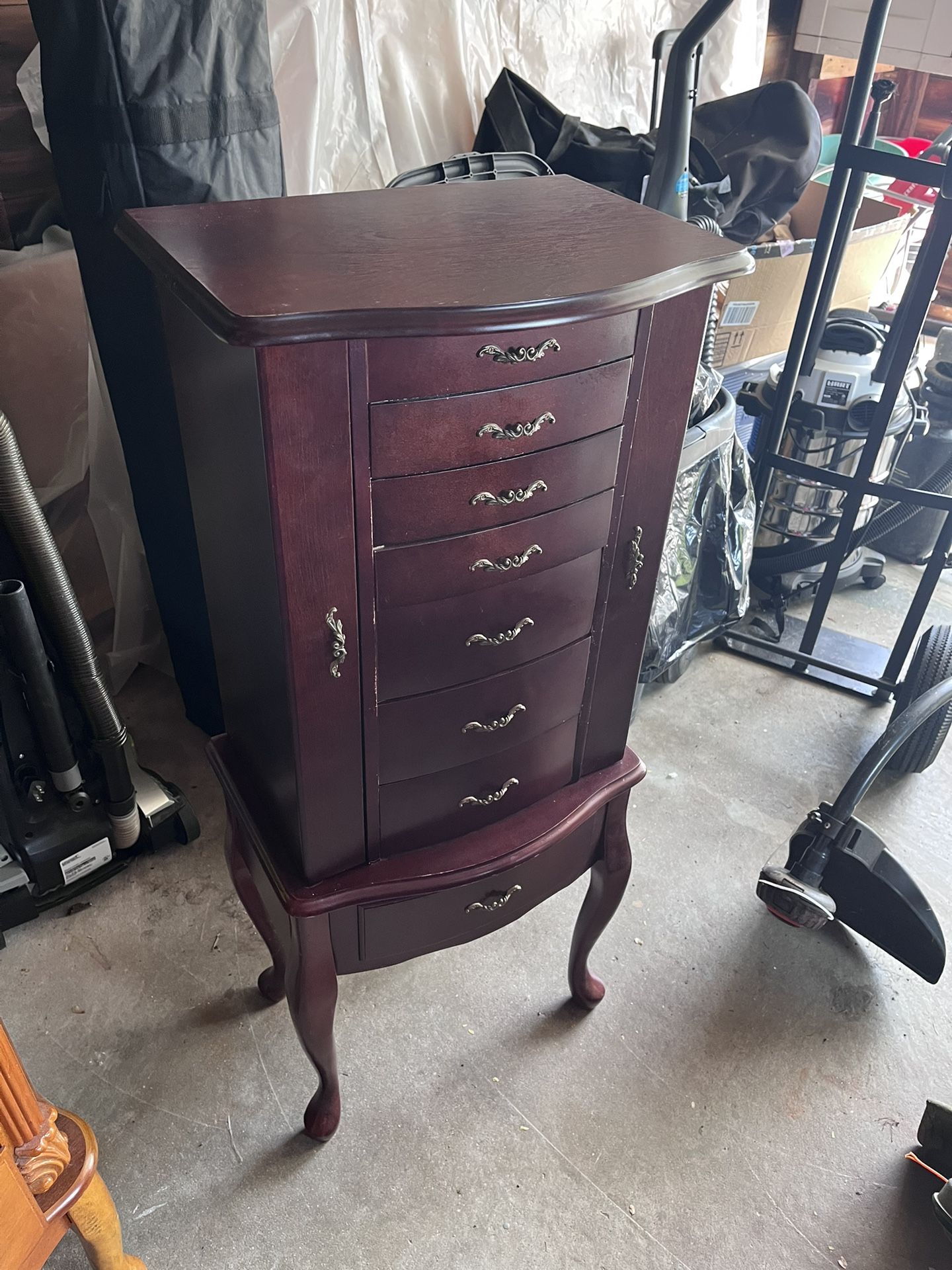 Jewelry Armoire Standing Cabinet