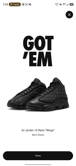 Jordan 13 Wings Size 8