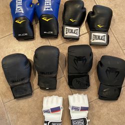 Boxing Gloves 5 Pairs 12oz 14oz 16oz MMA