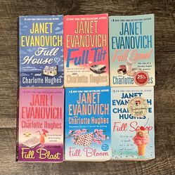"FULL" Series By Janet Evanovich (Complete 6 Book Series)