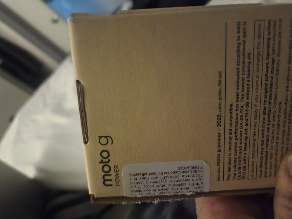 Brand New Moto G POWER