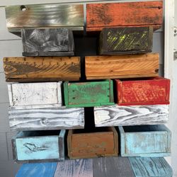 Reclaimed Wooden Boxes