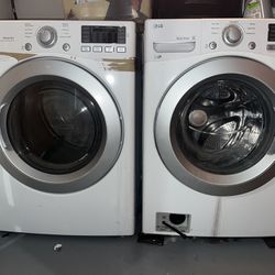 LG Washer And Dryer Front Loading