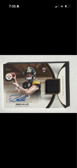 Topps 2026 Flagship NFL Drew Allar RC Patch Auto Steelers /99 RPA #NFLRMA-DA
