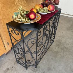 Beautiful Fake Fruit With Bowls And Stand