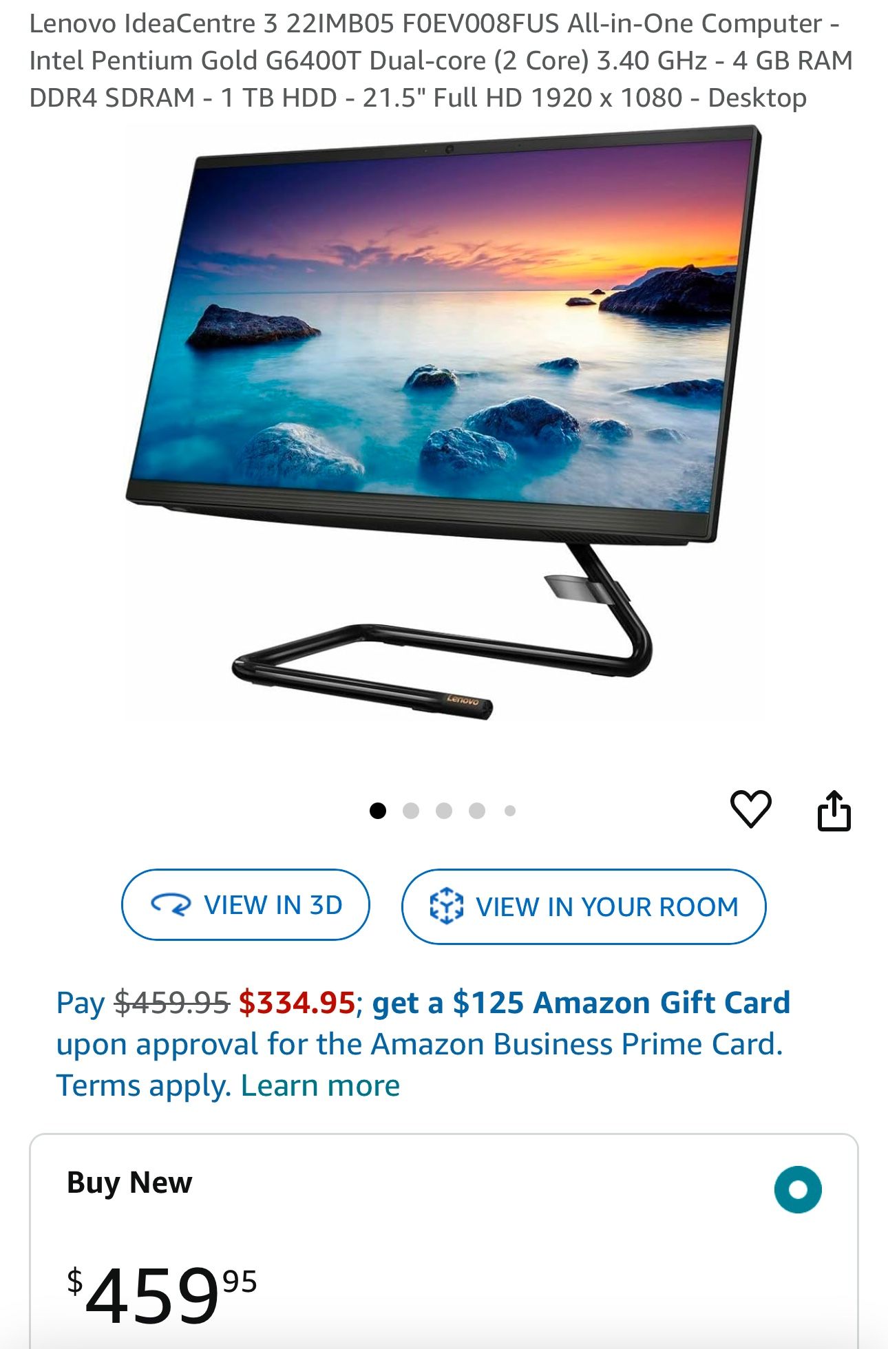 Desktop Computer Never Used