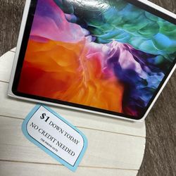 Apple IPad Pro 12.9 Inch 4th Gen Tablet - Pay $1 today and pay the rest later -