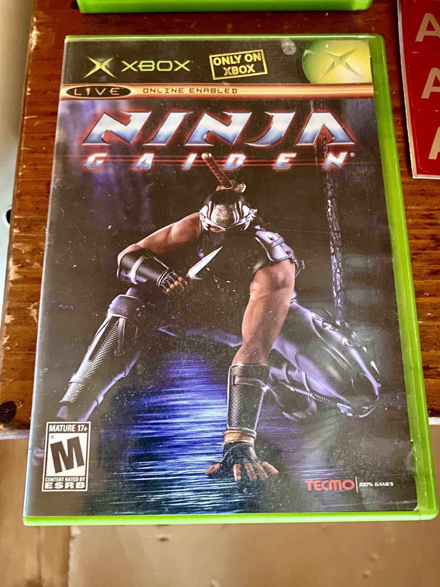 Ninja Gaiden Xbox Game $7