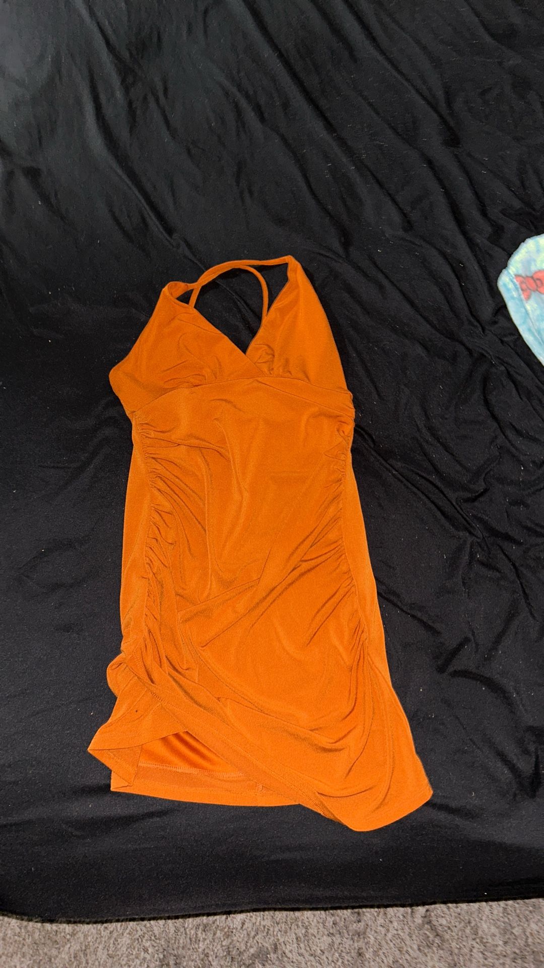 Orange Mini Dress 🧡
