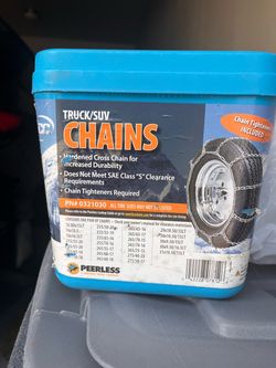 Unused Free tire chains