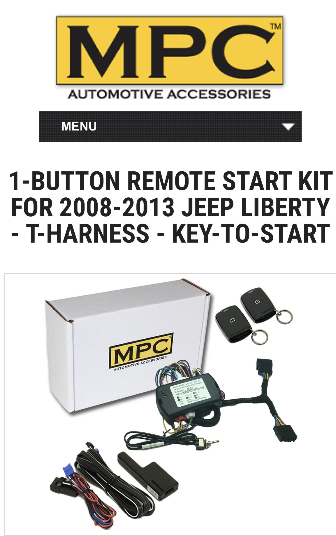 Jeep Liberty Remote Start System