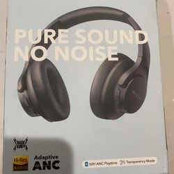 Soundcore Life Q20 Active Noise Cancelling Wireless Headphones, Anker Hybrid ANC